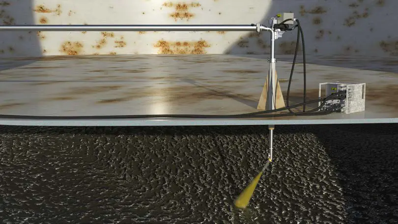 2.1.1.e Tank Cleaning Single Nozzle Sweepers Roof leg nozzle